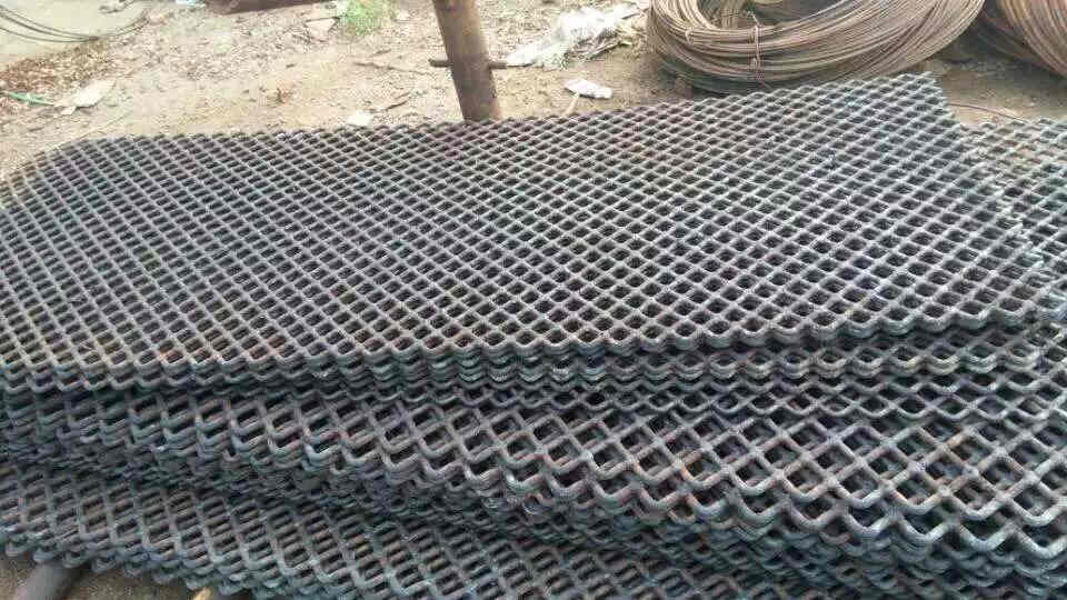 菱形孔錳鋼焊接篩網
